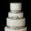 Elegance by Carbonneau Cake-Brooch-3171 Decorative Silver Clear Rhinestone Swirl Round Brooch 3171