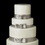 Elegance by Carbonneau Cake-Brooch-50 Decorative Silver Clear & AB Rhinestone Angel Brooch 50
