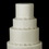 Elegance by Carbonneau Cake-HP-6469-S-Clear Decorative Silver Clear Rhinestone Satin Ribbon HP 6469