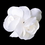 Elegance by Carbonneau Clip-427 Elegant Double Rose Flower Hair Clip 427 with Brooch Pin