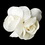 Elegance by Carbonneau Clip-427 Elegant Double Rose Flower Hair Clip 427 with Brooch Pin