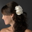 Elegance by Carbonneau clip-429 Bridal Flower Hair Clip 429 Ivory with Brooch Pin