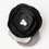 Elegance by Carbonneau Clip-9940-Black Black Flower Sophistication Hair Clip with Faux Pearl Accents 9940 with Additional Brooch Pin