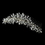 Elegance by Carbonneau Comb-5114-S Lustrous Bridal Comb w/ Clear Rhinestones & Swarovski Crystals 5114