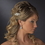 Elegance by Carbonneau Comb-6287-Silver Petite Silver Tiara Bridal Comb w/ Clear Rhinestones & Austrian Crystals 6287