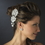 Elegance by Carbonneau Comb-6545 Vintage Silver Clear Rhinestone Bridal Hair Comb 6545