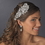 Elegance by Carbonneau Comb-6546-Silver-Clear Vintage Silver Clear Rhinestone Bridal Hair Comb 6546