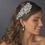Elegance by Carbonneau Comb-6546-Silver-Clear Vintage Silver Clear Rhinestone Bridal Hair Comb 6546