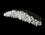 Elegance by Carbonneau Comb-7045-S Stunning Swarovski Crystal & Pearl Bridal Comb 7045 (Ivory or White)