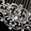 Elegance by Carbonneau Comb-722-RD-CL Rhodium Clear Rhinestone Art Deco Swirl Hair Comb 722