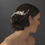 Elegance by Carbonneau Comb-7809-S Swarovski Crystal Bridal Couture Side Comb HP7809 Silver