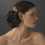 Elegance by Carbonneau Comb-8005-G-Clear Gold Floral Swarovski Crystal Bridal Hair Comb 8005