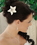 Elegance by Carbonneau Comb-8130-S Starfish Orchid Style Bridal Comb with Crystals Comb 8130