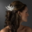 Elegance by Carbonneau Comb-8395 Gorgeous Rhinestone Dazzle Feather Bridal Hair Comb - Comb 8395 White or Ivory