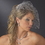 Elegance by Carbonneau Comb-8933-GI Ivory Pearl Covered Comb with Attached Russian Tulle Blusher Veil in Gold 8933