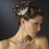 Elegance by Carbonneau Comb-9795 Glamorous Silver Clear Rhinestone Hair Comb 9795