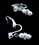 Elegance by Carbonneau E-217-Silver Silver & White Pearl Earrings E 217