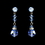 Elegance by Carbonneau E-236-Light-Blue Earring 236 Light Blue