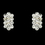 Elegance by Carbonneau E-24678-Clear Clear Rhinestone Clip On Earrings E 24678