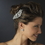 Elegance by Carbonneau E-25201-S-Clear Silver Clear Rhinestone Bridal Earrings 25201