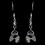 Elegance by Carbonneau E-8269-Silver-Grey Silver Grey Earrings 8269