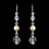 Elegance by Carbonneau E-8352-Ivory Earring 8352 Ivory