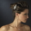 Elegance by Carbonneau E-8787-AS-Clear Silver Clear Rhinestone Bridal Earrings 8787