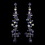 Elegance by Carbonneau e-938-lilac Lilac AB Earrings 938