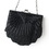 Elegance by Carbonneau EB-101-Black Elegant Ivory Beaded Shell Evening Bag 101