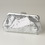 Elegance by Carbonneau EB-320-Silver Silver Sequin & Rhinestone Evening Bag 320
