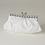 Elegance by Carbonneau EB302-White White Satin Rhinestone Evening Bag 302