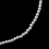 Elegance by Carbonneau Elastic-250-WH White Pearl Hair Elastic Headband 250