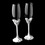 Elegance by Carbonneau FL-Love-428 Charming Love Wedding Toasting Champagne Flutes 428