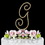 Elegance by Carbonneau G-Renaissance-Gold Renaissance ~ Swarovski Crystal Wedding Cake Topper ~ Gold Letter G