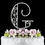 Elegance by Carbonneau G-Roman Romanesque ~ Swarovski Crystal Wedding Cake Topper ~ Letter G