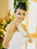 Elegance by Carbonneau GL-1237V-8E Simple Silky Matt Elbow Length GL 1237 V 8 E White or Ivory Diamond White