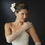 Elegance by Carbonneau GL-7004 Sheer Rhinestone Bridal Glove GL7004-12A