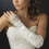 Elegance by Carbonneau GL-9053-8E Elegant Fingerless Bridal Glove GL 9053 E