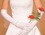 Elegance by Carbonneau GL-SA Satin Above Elbow Bridal Gloves GLSA