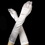 Elegance by Carbonneau Glove-Satin-141-White Satin Bridal Bridesmaid Gloves - White