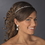 Elegance by Carbonneau HP-1002-S-Clear Silver Clear Crystal Bridal Headband HP 1002