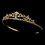Elegance by Carbonneau HP-11109-G Gold Floral Bridal Tiara HP 11109