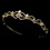 Elegance by Carbonneau HP-179-G Golden Bridal Tiara HP 179