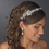 Elegance by Carbonneau HP-17966-AS-Clear Vintage Bridal Headpiece with Side Accent HP 17966 Antique Silver
