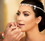 Elegance by Carbonneau HP-1861-S-Clear Silver Clear Round Rhinestone Kim Kardashian Inspired Floral Bridal Headband Headpiece 1861