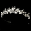 Elegance by Carbonneau HP-2165-S-Clear Crystal Butterfly Bridal Tiara HP 2165