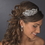 Elegance by Carbonneau HP-397-AS-Silver Antique Silver Side Accented Headpiece HP 397