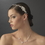 Elegance by Carbonneau HP-5229-S-Clear Rhinestone Headband with Side Ornament HP 5229