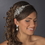 Elegance by Carbonneau HP-613-AS-Clear Vintage Side Bridal Headpiece Headband HP 613