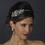 Elegance by Carbonneau HP-613-AS-Clear Vintage Side Bridal Headpiece Headband HP 613
